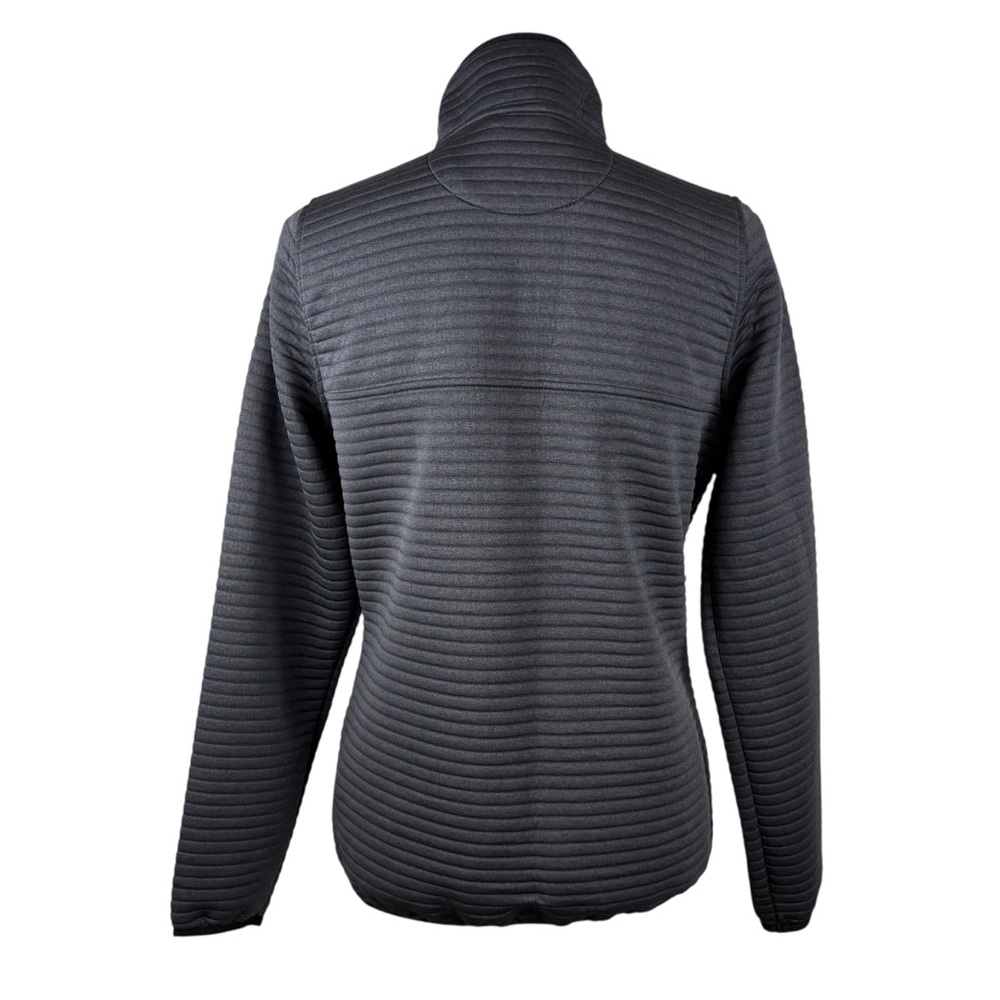 LL Bean Women's Airlight Knit Grey 1/4 Snap Front Pullover XS Hiking - Picture 4 of 8